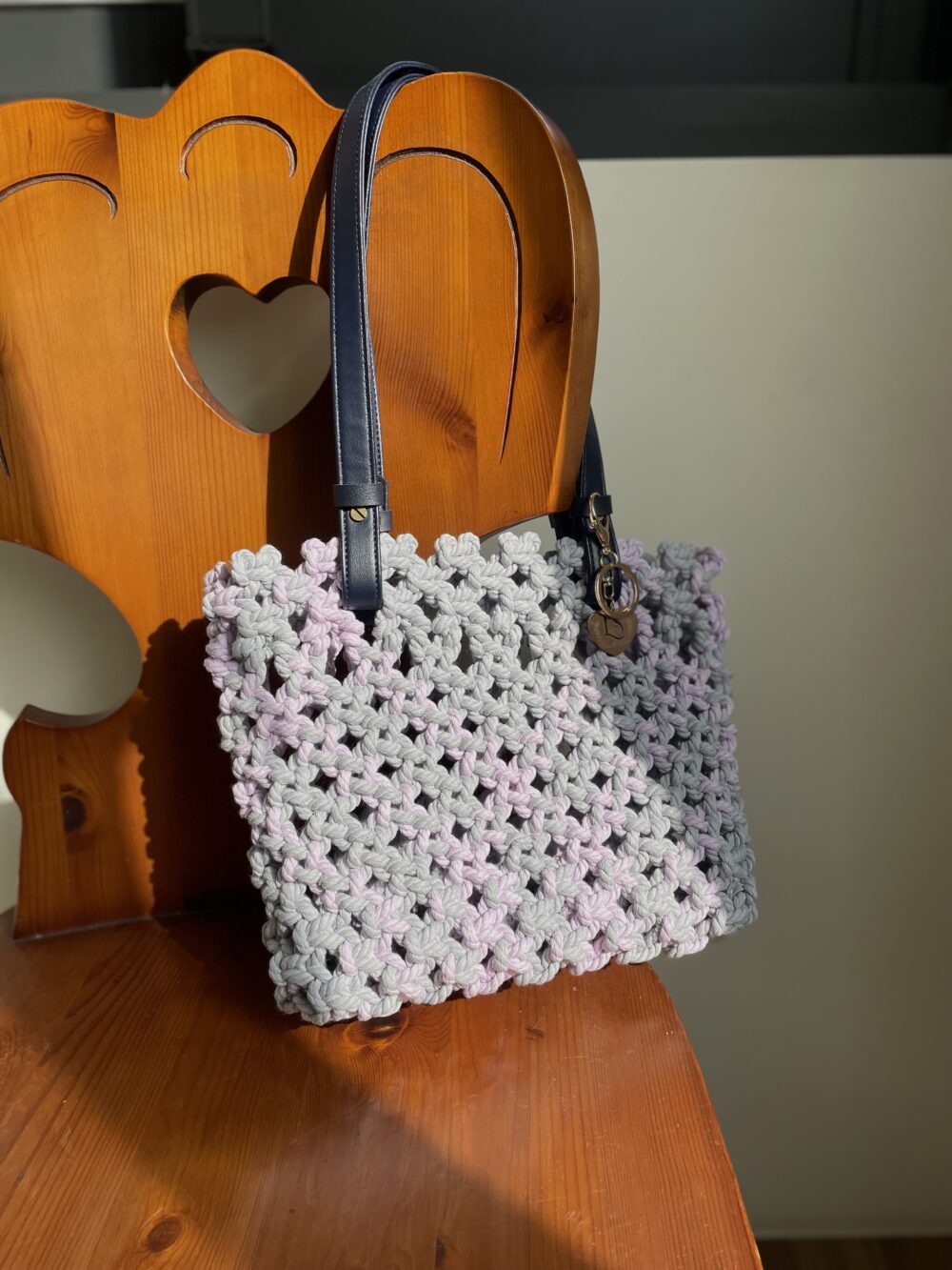 ⟡ 手提/肩背編織格紋包 ⟡