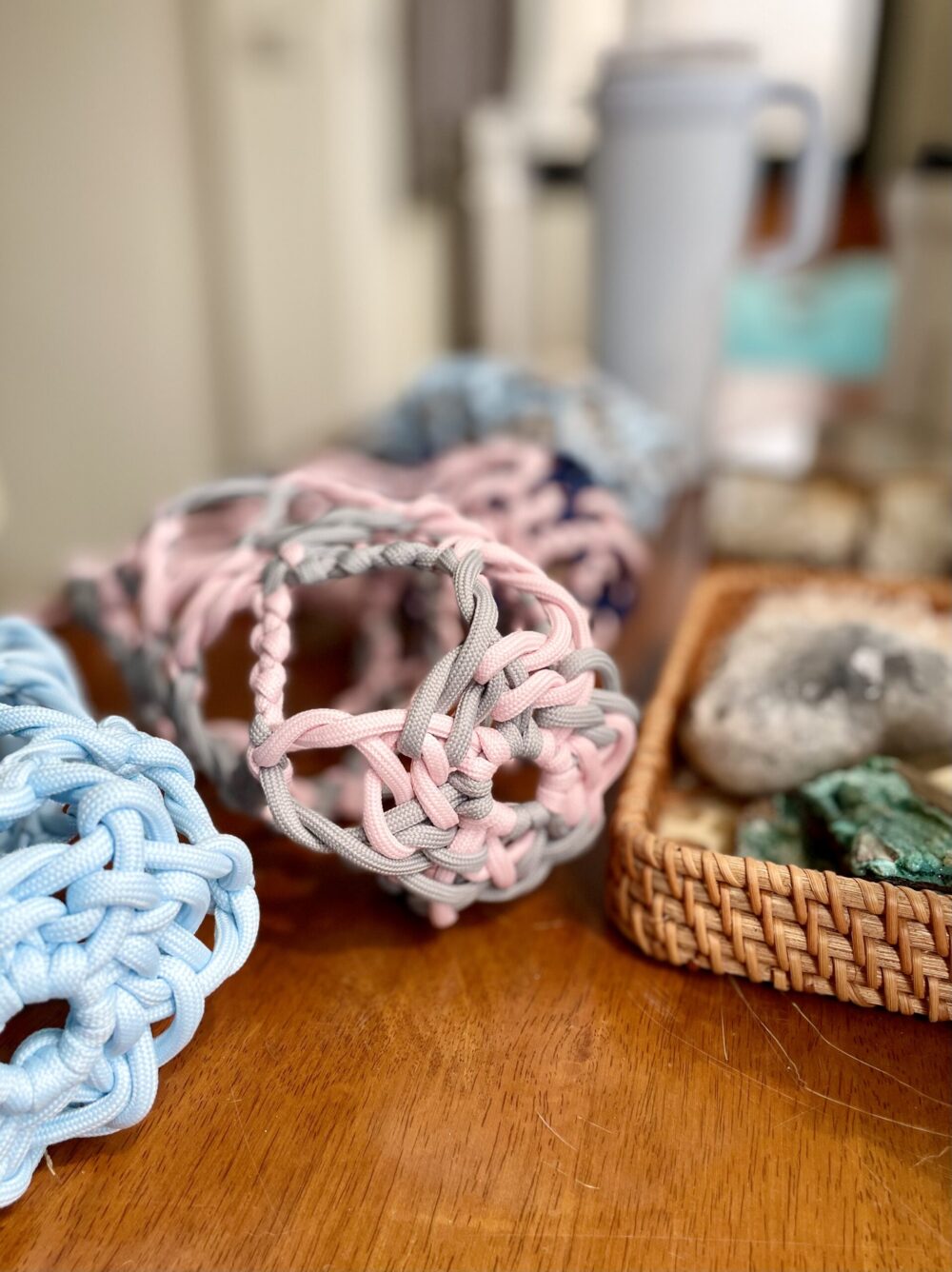 IMG_8426 初階 { 編織水壺提袋 }