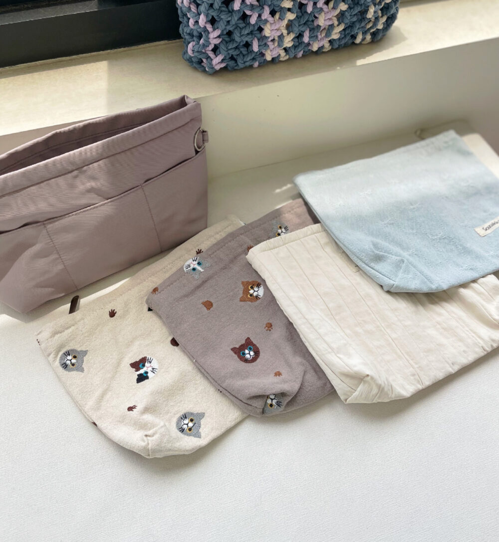 ⟡ 手提/肩背編織格紋包 ⟡